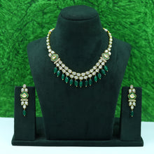 Polki Necklace Set 1524-21