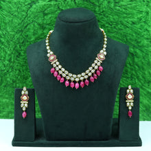 Polki Necklace Set 1524-21