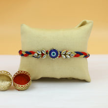 Evil Eye Kundan Men's Rakhi Hand Made In India 20298-100