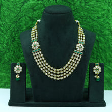 Polki Necklace Set 1519-21-2