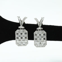 Silver Zircon/AD Pendant Set 6612-1225