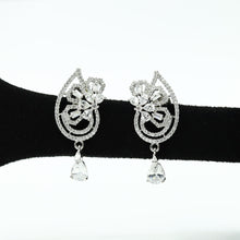 Silver Zircon/AD Pendant Set 6600-1225