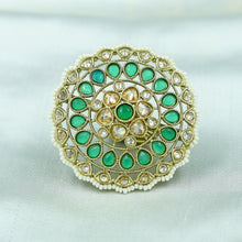 Antique Gold Finish Ring 4006-28