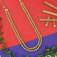 Jadau Pearl Necklace Set 11007-21