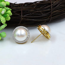 Pearl Tops Zircon/AD Earring 20464-31