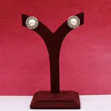 Pearl Tops Zircon/AD Earring 20465-31