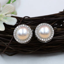 Pearl Tops Zircon/AD Earring 20463-31