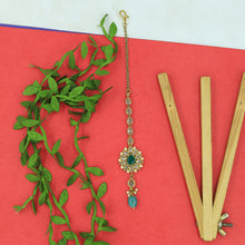 Green Maang Tikka 7896-1650