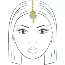 Mint Green Maang Tikka 9433-4239