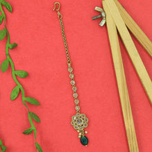 Green Maang Tikka 3073-7138