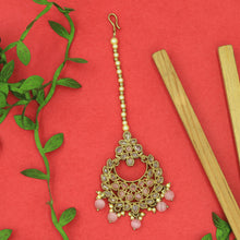 Pink Maang Tikka 18110-5292