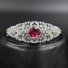 Zircon/AD Silver Polish Bracelet 6836-69