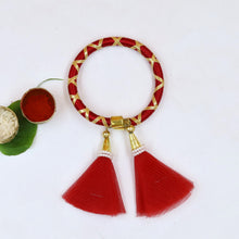 Adjustable Bangle Women's Lumba Hand Made In India 20428-RCH