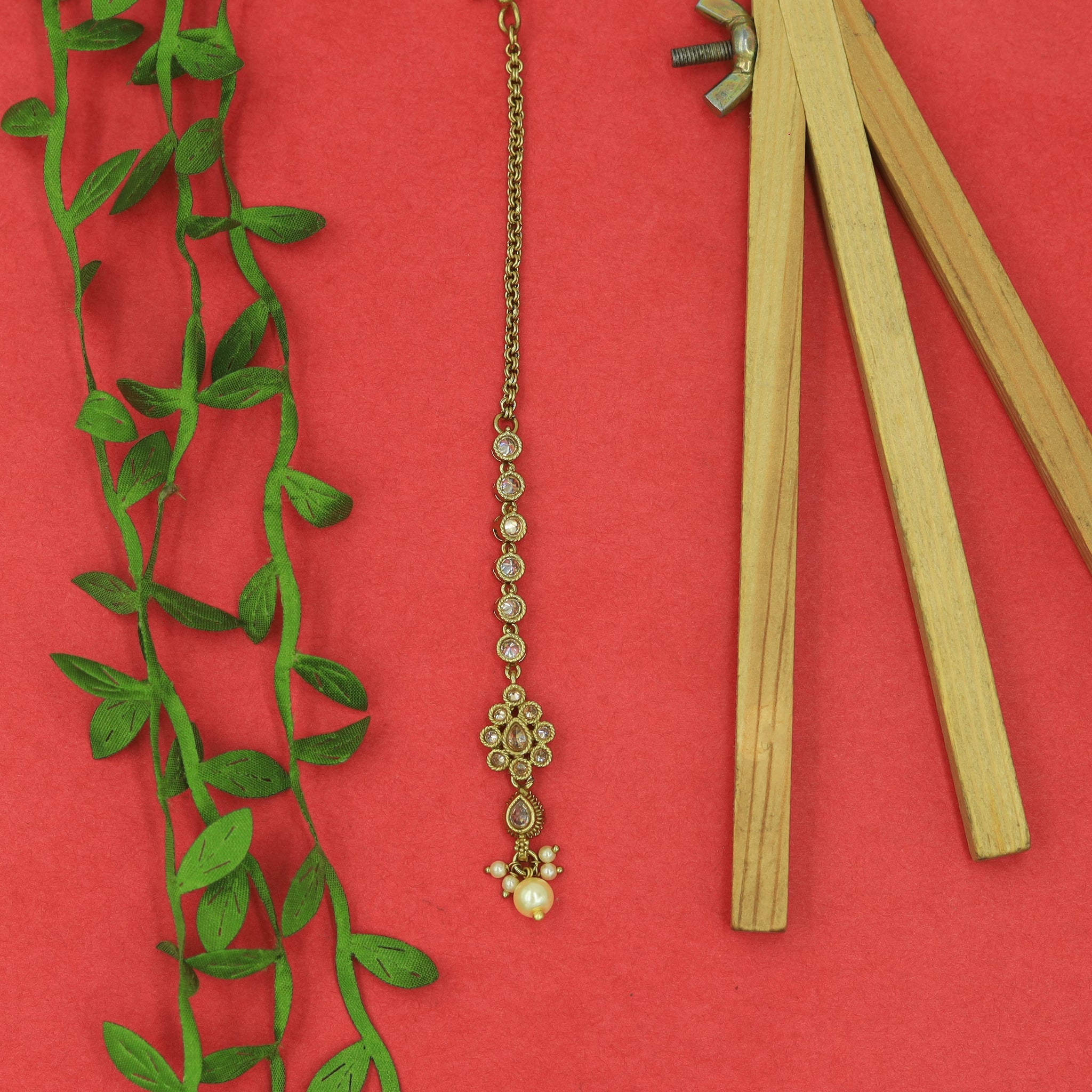 Antique Maang Tikka 3093-7158