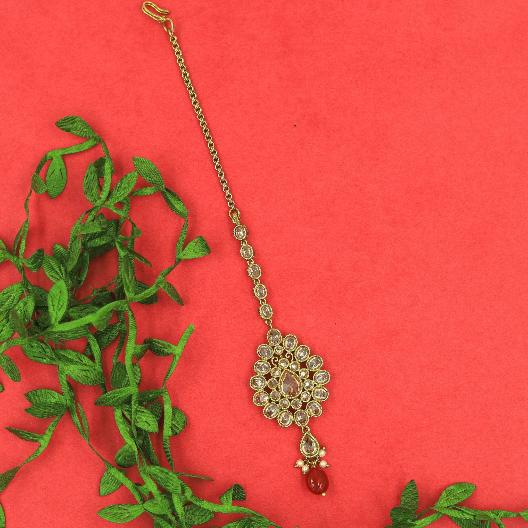 Ruby Maang Tikka 3094-7159