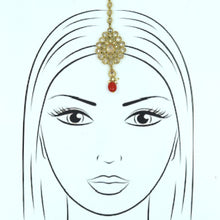 Ruby Maang Tikka 3094-7159