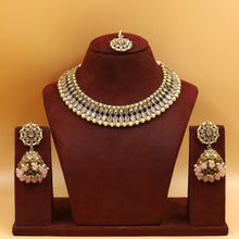 Pink Antique Necklace Set