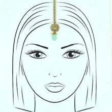 Mint Green Maang Tikka 3075-7140