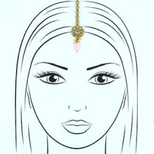 Pink Maang Tikka 3071-7136