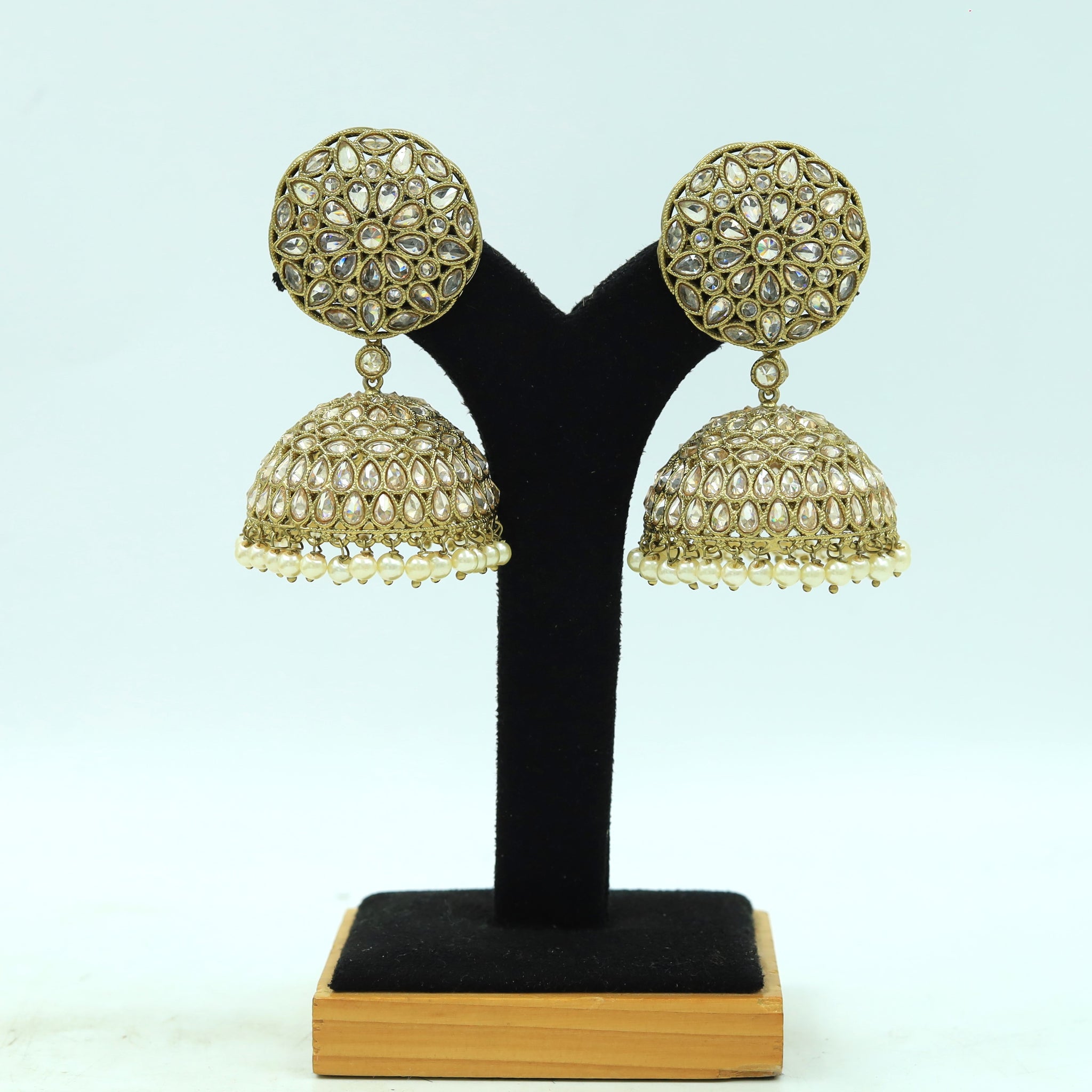 Antique Gold Look Earring 17953-5135