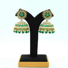 Green Antique Earrings  9600-4532