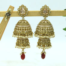 Ruby Antique Earrings 7658-1261
