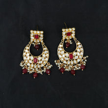 Chandbali Kundan Earring 11756-100