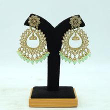 Mint Green Antique Earrings 7659-1263