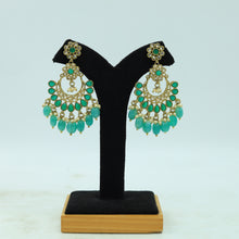 Green Antique Earrings 9584-4504