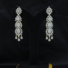 Danglers Zircon/AD Earring 11745-100