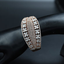 Zircon/AD Rose Gold Bracelet 9018-3239