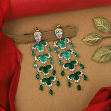 Danglers Zircon/AD Earring 16151-31
