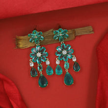 Danglers Zircon/AD Earring 16150-31