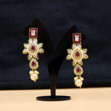 Long Neck Polki Necklace Set 7781-21