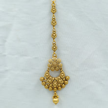 Antique Gold Polish Maang Tikka 11782-100