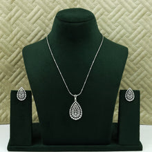 Medium Zircon/AD Pendant Set 7365-34
