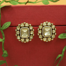 Moissanite Choker Kundan Necklace Set 20614-87