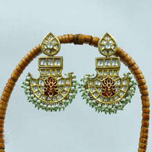 Theva Meenakari Kundan Earring 5676-9741