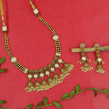Round Neck Antique Necklace Set 20671-28