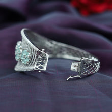Zircon/AD Mint Green Bracelet 13201-0030