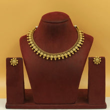 Round Neck Antique Necklace Set 20720-28