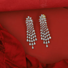 Danglers Zircon/AD Earring 16266-69