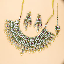 Polki Necklace Set 1020-21