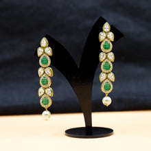 Long Neck Polki Necklace Set 7780-21