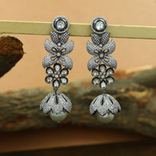 Stylish Zircon/AD Long Jhumki Earring 10855-6621