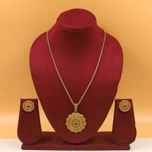 Designer Antique Pendant Set 21122-28