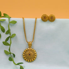 Designer Antique Pendant Set 21125-28