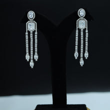 Round Neck Zircon/AD Necklace Set 11818-31