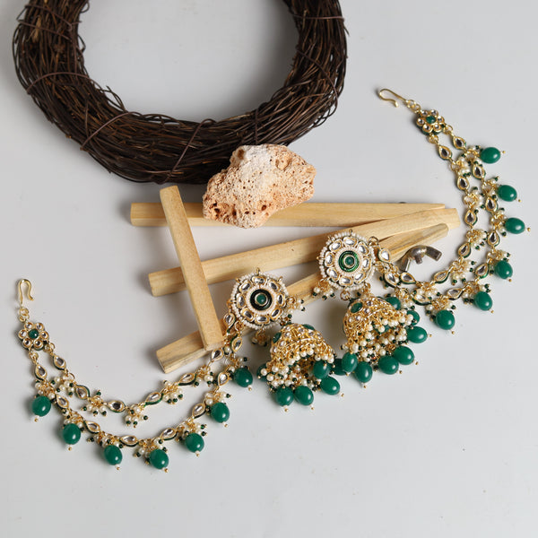 Jhumki Kundan Earring 15907-28