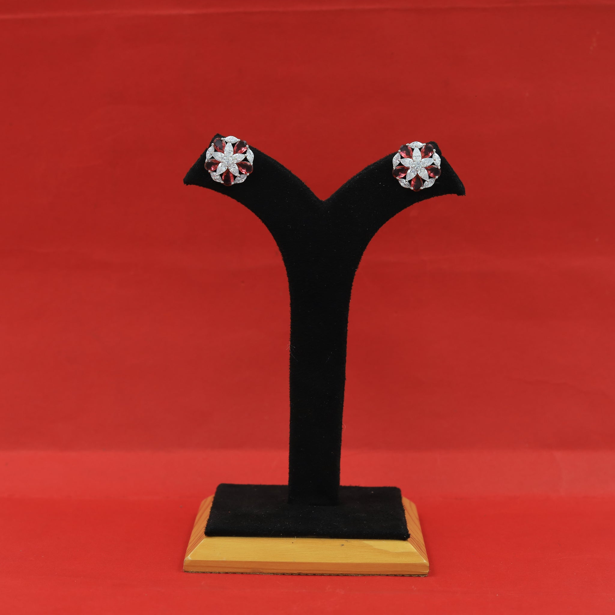 Tops/Studs Zircon/AD Earring 16268-69